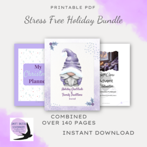 Stress-Free Holiday Bundle ~ Your ultimate toolkit for a joyful, organized, and calm holiday season!