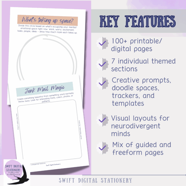 Gentle Creative Journal: Messy Magic for Creative Minds - Image 8
