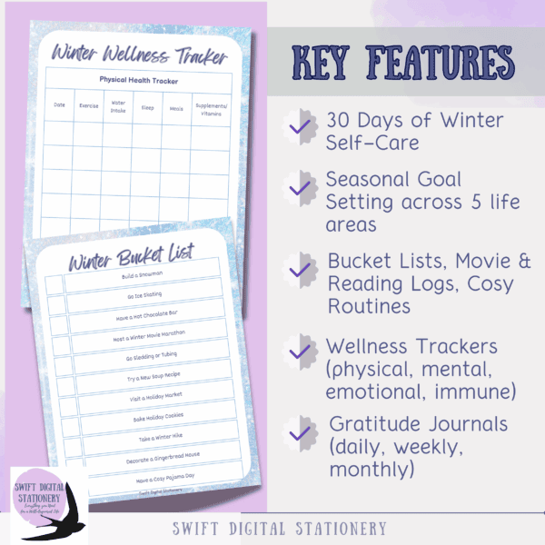 Wintery Self-Care Companion – A Sparkly Guide to Rest & Reflection - Image 10