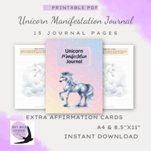 Unicorn Manifestation Journal